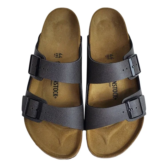 New Birkenstock men Bs slide sandals anthracite regular fit 